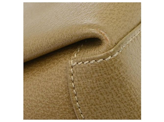Gucci Vintage Convertible Bamboo Box Leather Small Beige - Ansicht 6