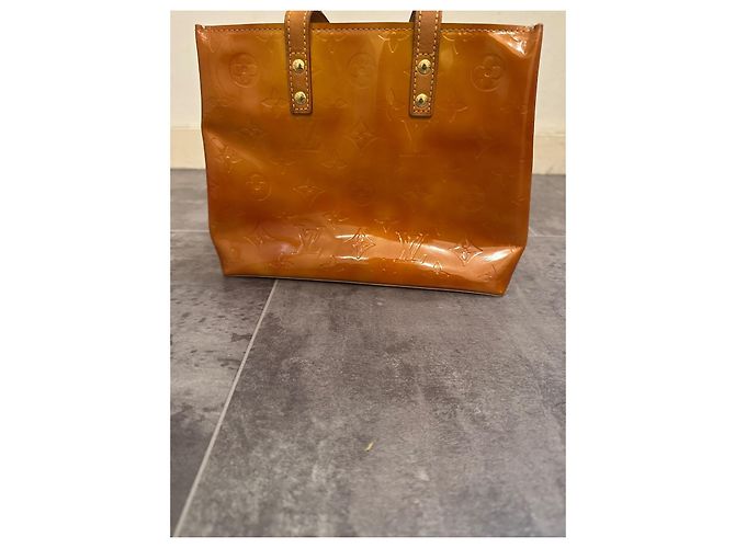 Borsa Louis Vuitton Monogram Vernis Marrone - vista 2