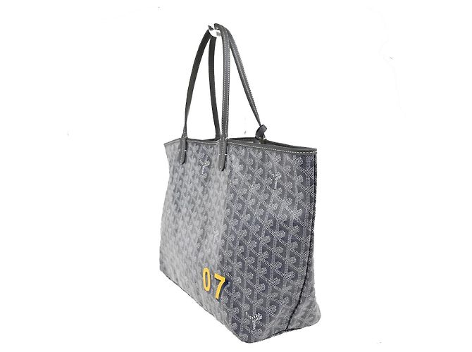 Goyard Saint Louis Coated Canvas PM Castaño - vista 4