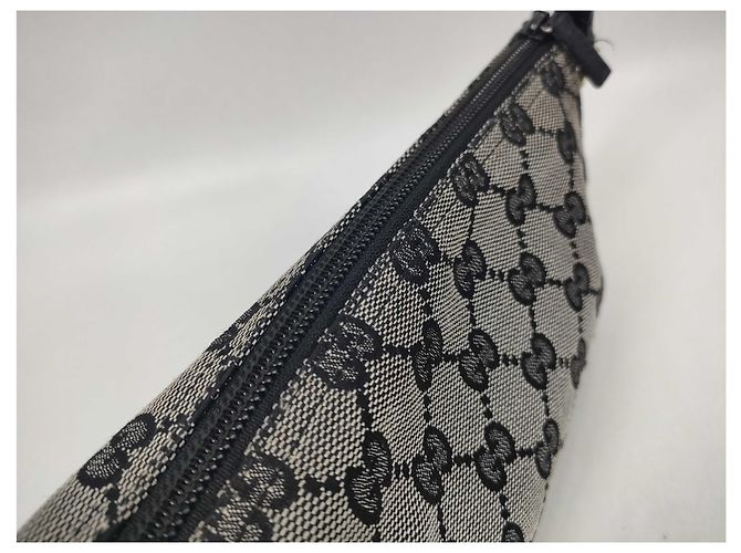 Gucci Boat Pochette GG Canvas and leather Small Castaño - vista 3