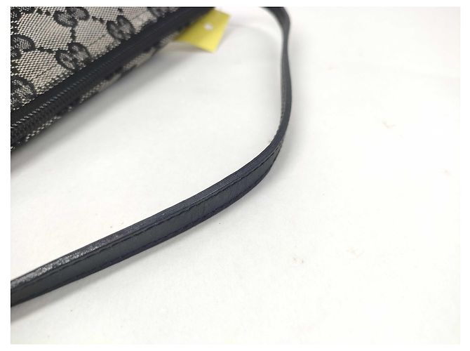 Gucci Boat Pochette GG Canvas and leather Small Castaño - vista 5