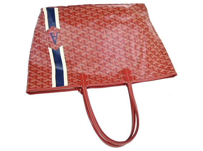 Goyard Saint Louis Reversible Coated Canvas and Printed Canvas PM Roja - vista 7
