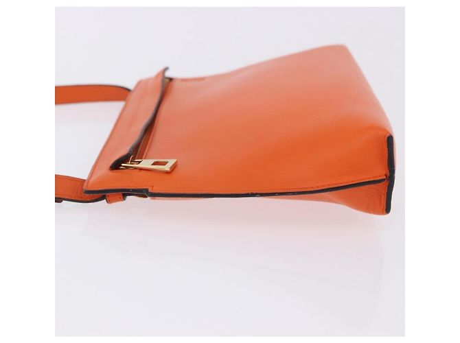 Loewe T Messenger Leather Medium Arancione - vista 4