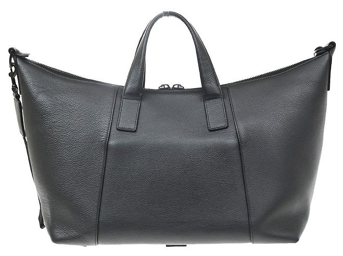Balenciaga Hourglass Carryall in pelle Nero - vista 2