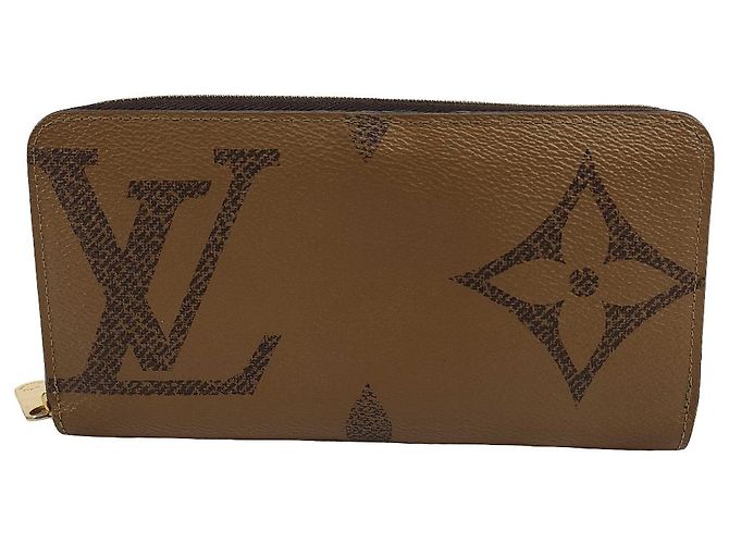 Louis Vuitton Zippy Reverse Monogram Giant 20 cm Braun - Ansicht 2