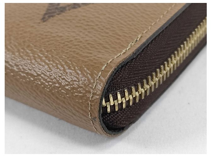 Louis Vuitton Zippy Reverse Monogram Giant 20 cm Braun - Ansicht 4