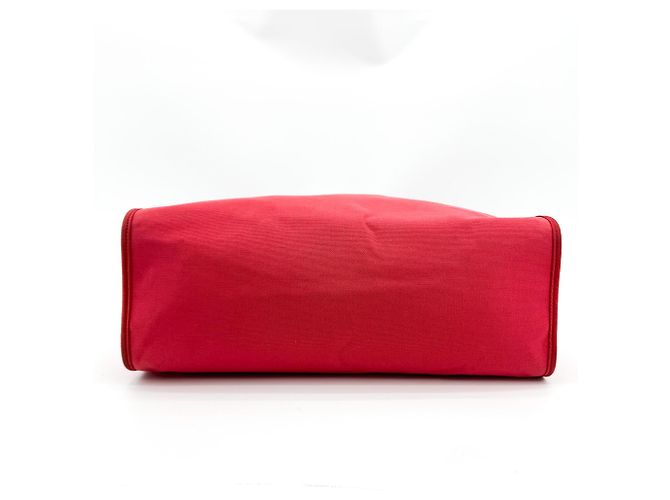 Hermès Herbag Toile and Leather MM Rosa - vista 6