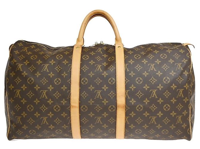 Louis Vuitton Keepall Monogram Canvas 55 Marrom - vista 2