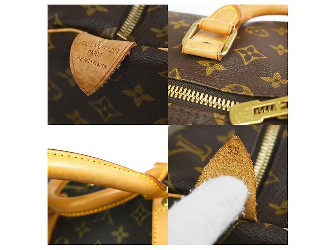 Louis Vuitton Keepall Monogram Canvas 55 Marrom - vista 7