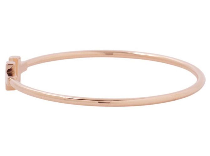 Autre Marque Tiffany & Co. Pulseira T Narrow Wire Medium - vista 2