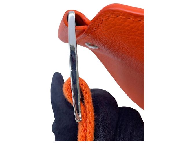 Bumbag Louis Vuitton Aerogram Gürteltasche Orange - Ansicht 12