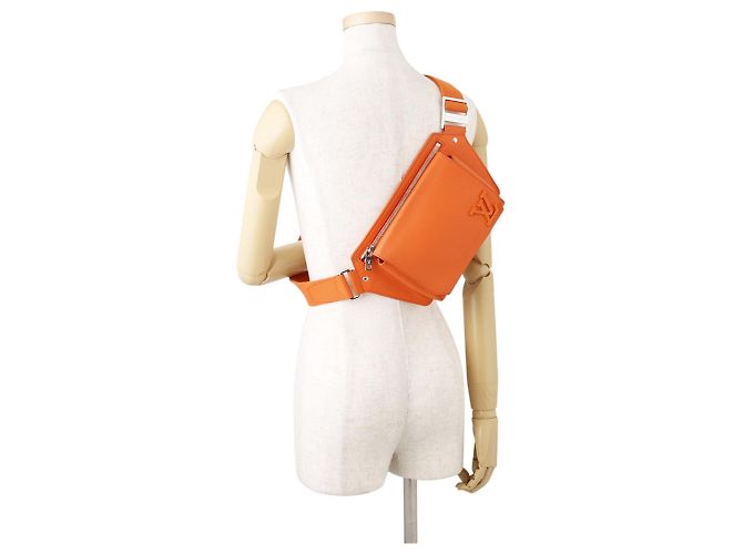 Bumbag Louis Vuitton Aerogram Gürteltasche Orange - Ansicht 4