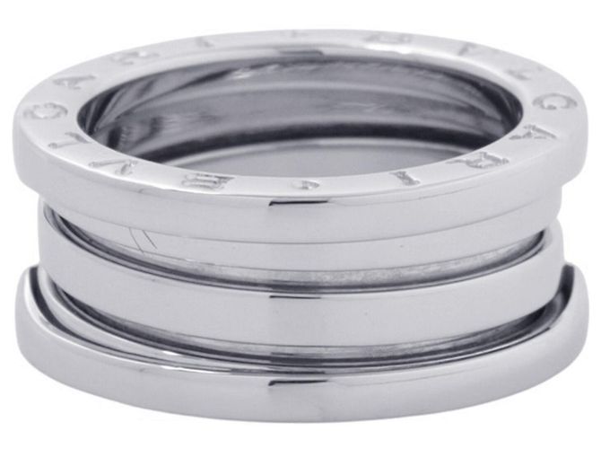 Bulgari Bague Bvlgari B.zero1 à 3 bandes en or blanc - vue 2