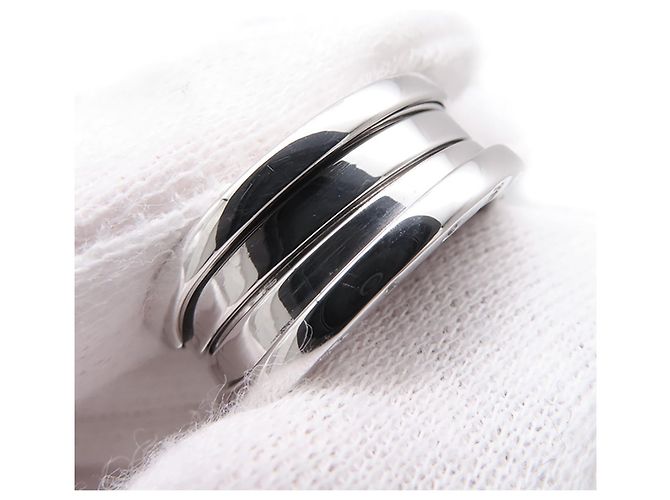 Bulgari Bague Bvlgari B.zero1 à 3 bandes en or blanc - vue 5