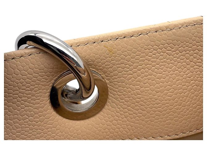 Saco Tote com Corrente Chanel Matelassé Bege - vista 11