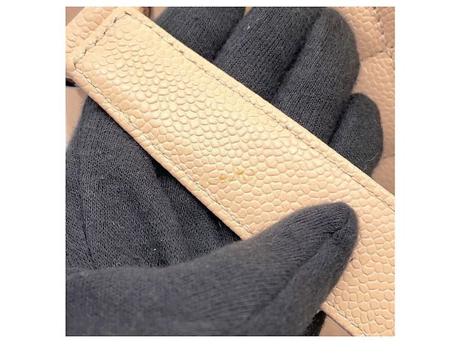 Saco Tote com Corrente Chanel Matelassé Bege - vista 9