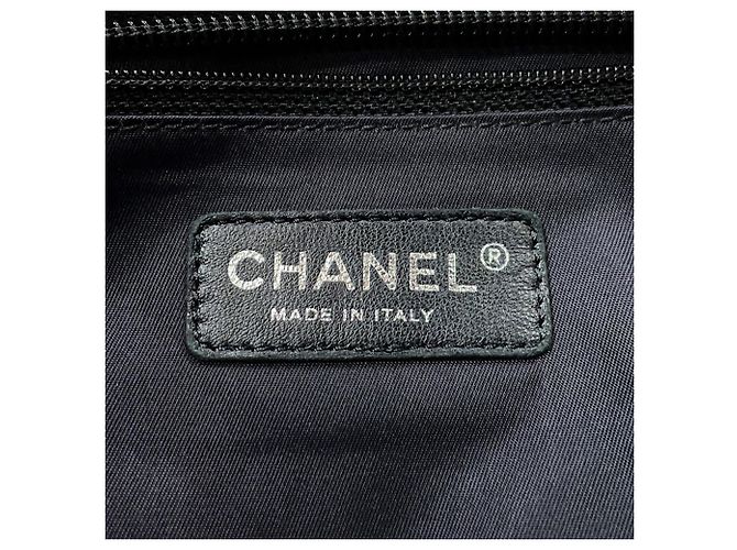 Chanel Matelassé Paris Biarritz Tote MM Nero - vista 14