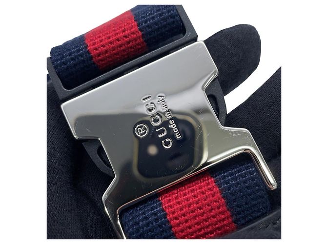 Borsetta cintura piccola Gucci GG Supreme Nero - vista 12