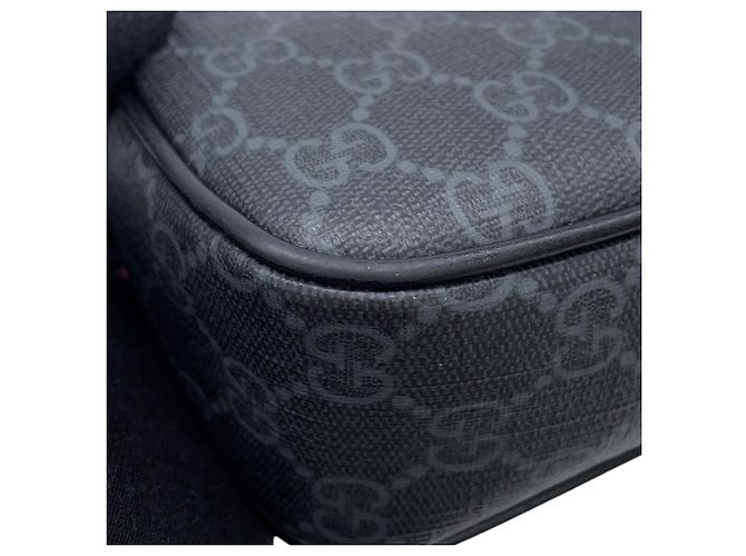 Borsetta cintura piccola Gucci GG Supreme Nero - vista 7