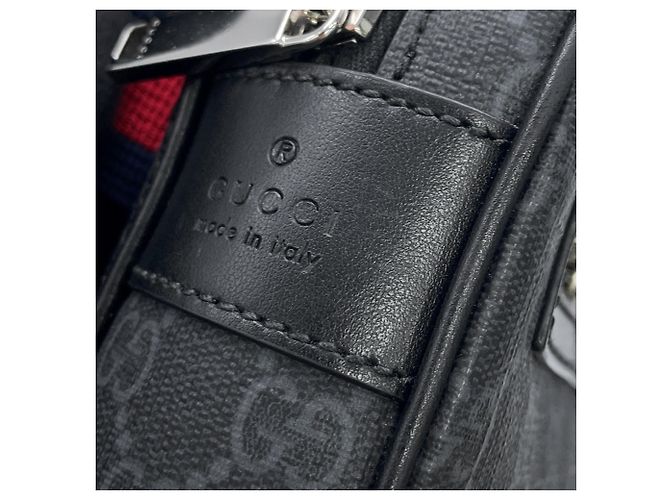 Borsetta cintura piccola Gucci GG Supreme Nero - vista 8