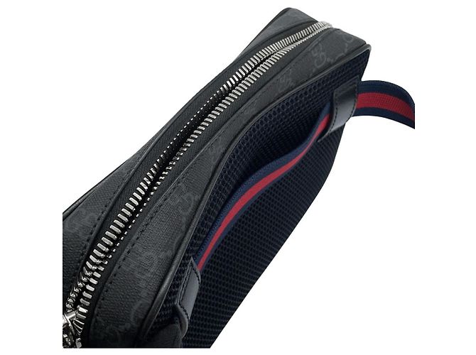 Borsetta cintura piccola Gucci GG Supreme Nero - vista 9