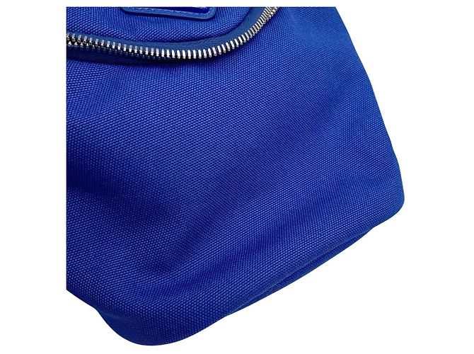 Prada Re-Nylon Triangle Handbag Blue - view 6