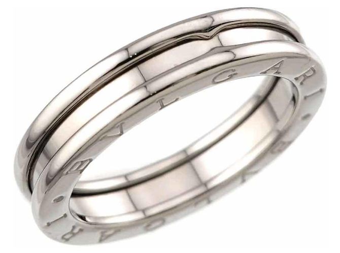 Bulgari Anello Bvlgari B-Zero1 a 1 banda in oro bianco 18K - vista 4