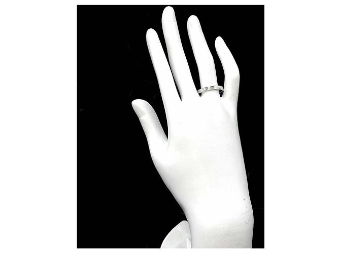 Autre Marque Anillo Flat Band de Tiffany & Co. en platino - vista 6