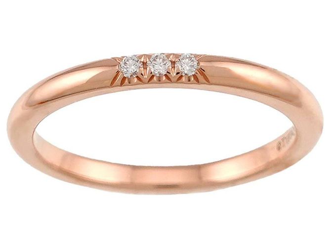 Autre Marque Anello Forever Band Tiffany & Co. in oro rosa 18K - vista 2