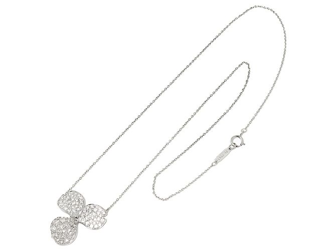 Autre Marque Collana Tiffany & Co. Paper Flower in platino e diamanti - vista 2