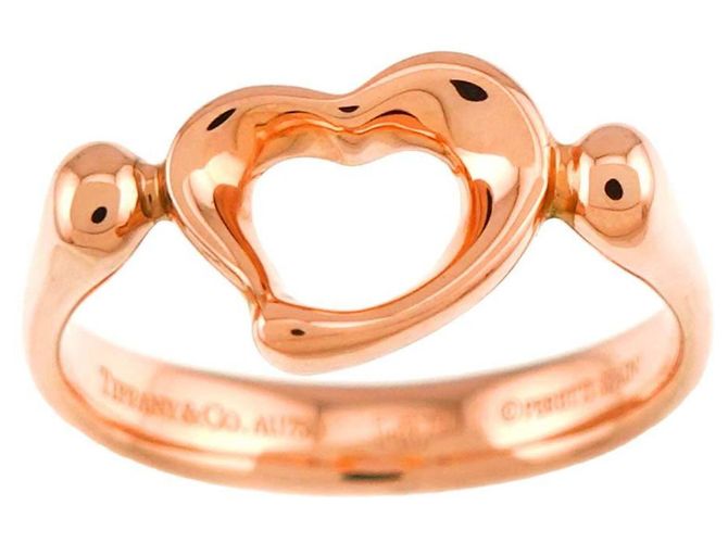 Autre Marque Anillo Corazón Tiffany & Co. en oro rosa 18K - vista 2