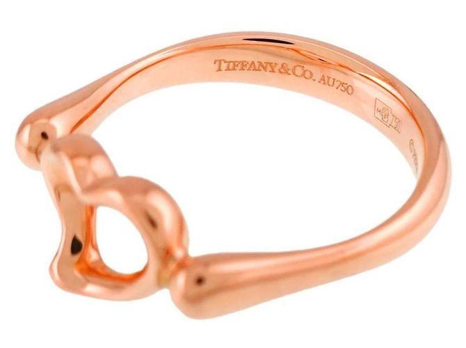 Autre Marque Anillo Corazón Tiffany & Co. en oro rosa 18K - vista 3