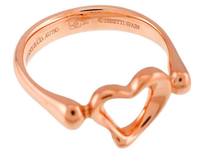 Autre Marque Anillo Corazón Tiffany & Co. en oro rosa 18K - vista 4