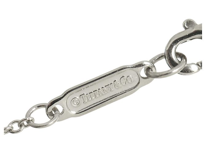 Autre Marque Collana Tiffany & Co. Cobblestone in platino e diamanti - vista 4