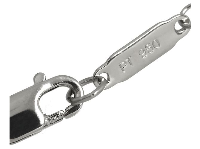 Autre Marque Collana Tiffany & Co. Cobblestone in platino e diamanti - vista 5