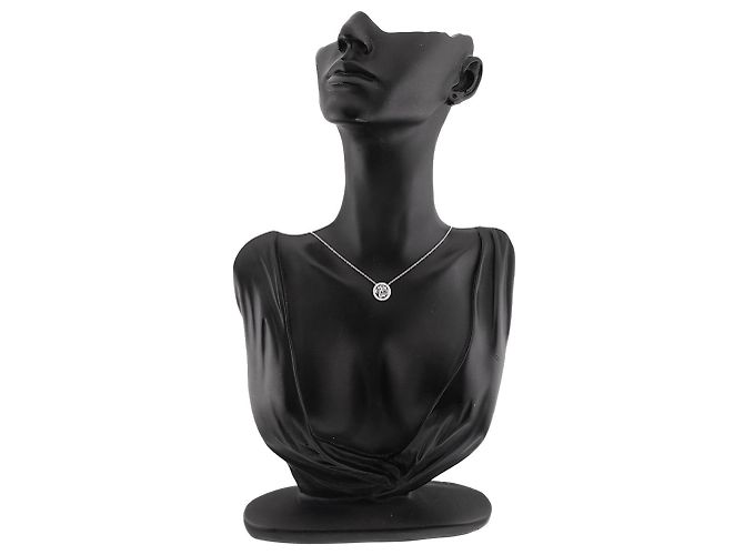 Autre Marque Collana Tiffany & Co. Cobblestone in platino e diamanti - vista 7