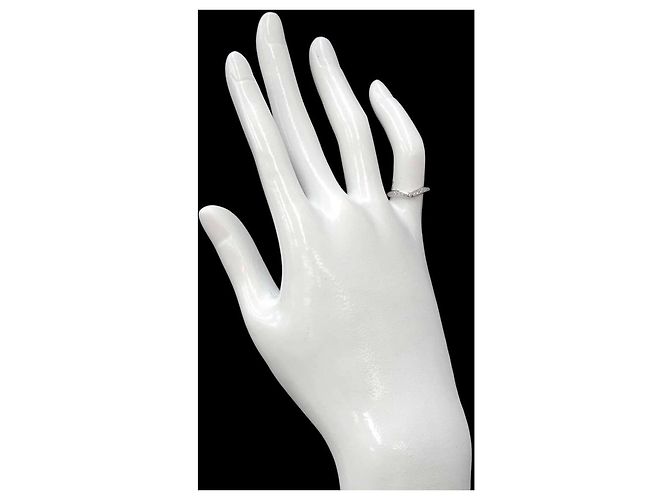 Autre Marque Tiffany & Co. Gebogener Ring aus Platin - Ansicht 7