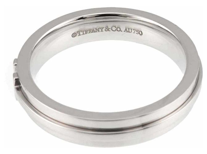 Autre Marque Tiffany & Co. T Two Narrow Ring in 18K Weißgold - Ansicht 3