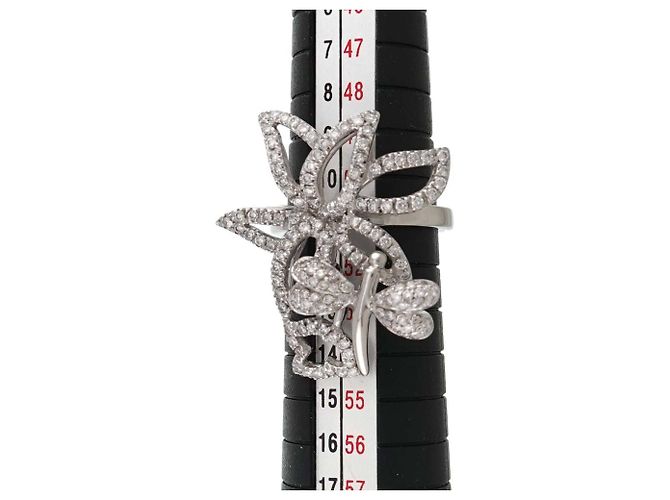 Anillo Gucci Flora #9 en oro blanco de 18K - vista 8