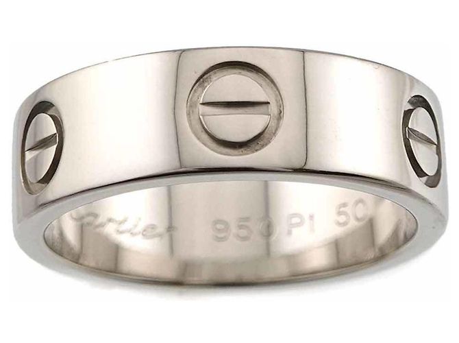 Cartier Love Ring aus Platin - Ansicht 2