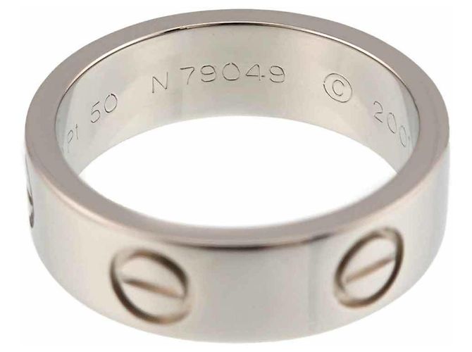 Cartier Love Ring aus Platin - Ansicht 4
