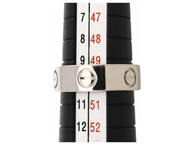 Cartier Love Ring aus Platin - Ansicht 7