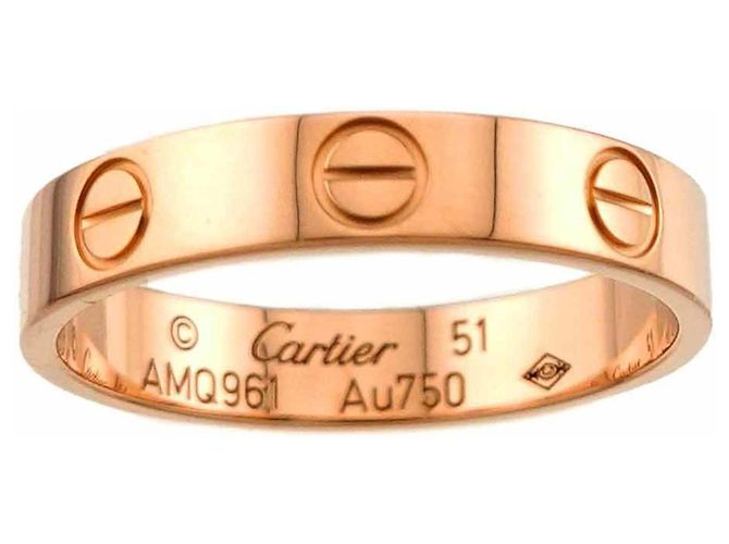 Cartier Mini Love Ring in 18K Roségold - Ansicht 2