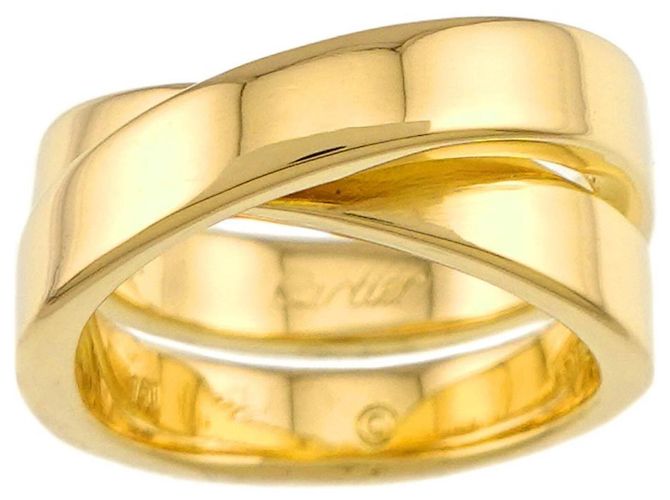 Cartier Paris Ehering aus 18K Gelbgold - Ansicht 2