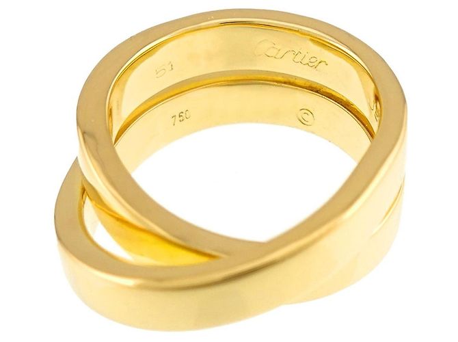 Cartier Paris Ehering aus 18K Gelbgold - Ansicht 3