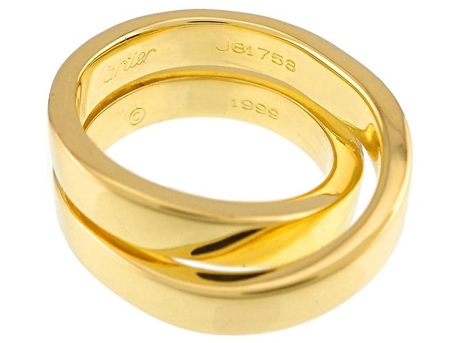 Cartier Paris Ehering aus 18K Gelbgold - Ansicht 4