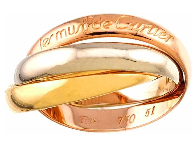 Anillo Cartier Trinity Medium MM #51 - vista 2