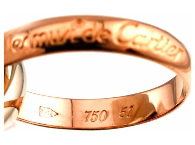 Anillo Cartier Trinity Medium MM #51 - vista 3