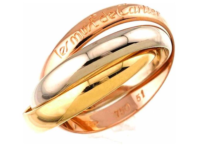 Anillo Cartier Trinity Medium MM #51 - vista 5
