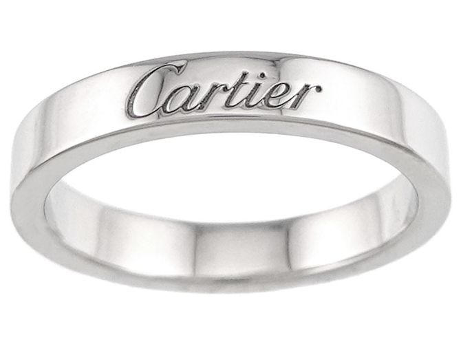 Cartier C de #48 Platin Ring - Ansicht 2